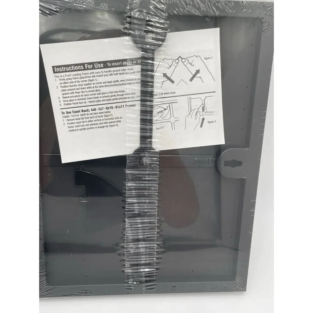 Document frames 8.5 X 11 Certificate Frames Wall or Tabletop , Set of 3 Black